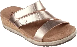 Skechers Women's Martha Stewart Breezie-Shiny Luster Wedge Sandal