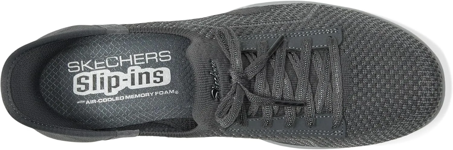 Skechers Women's Newbury St-Our Time Hands Free Slip-ins Sneaker