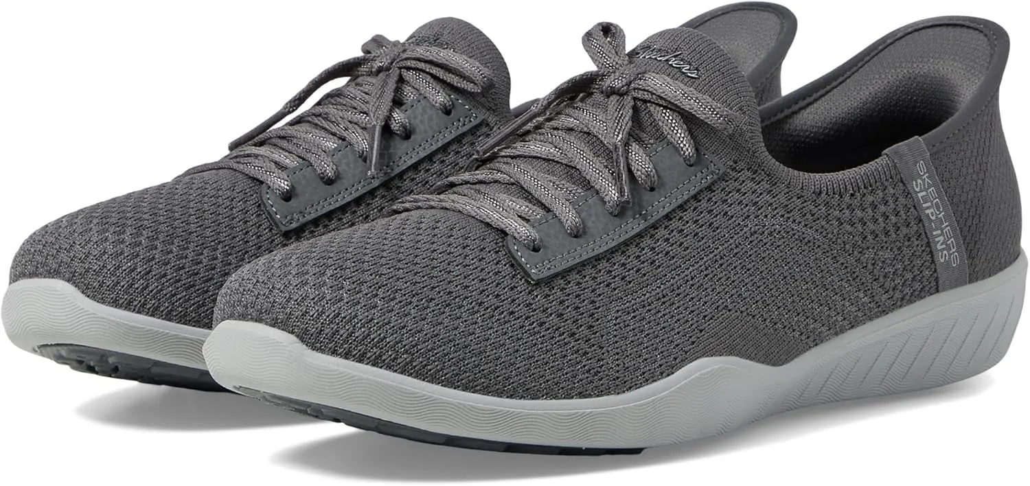 Skechers Women's Newbury St-Our Time Hands Free Slip-ins Sneaker