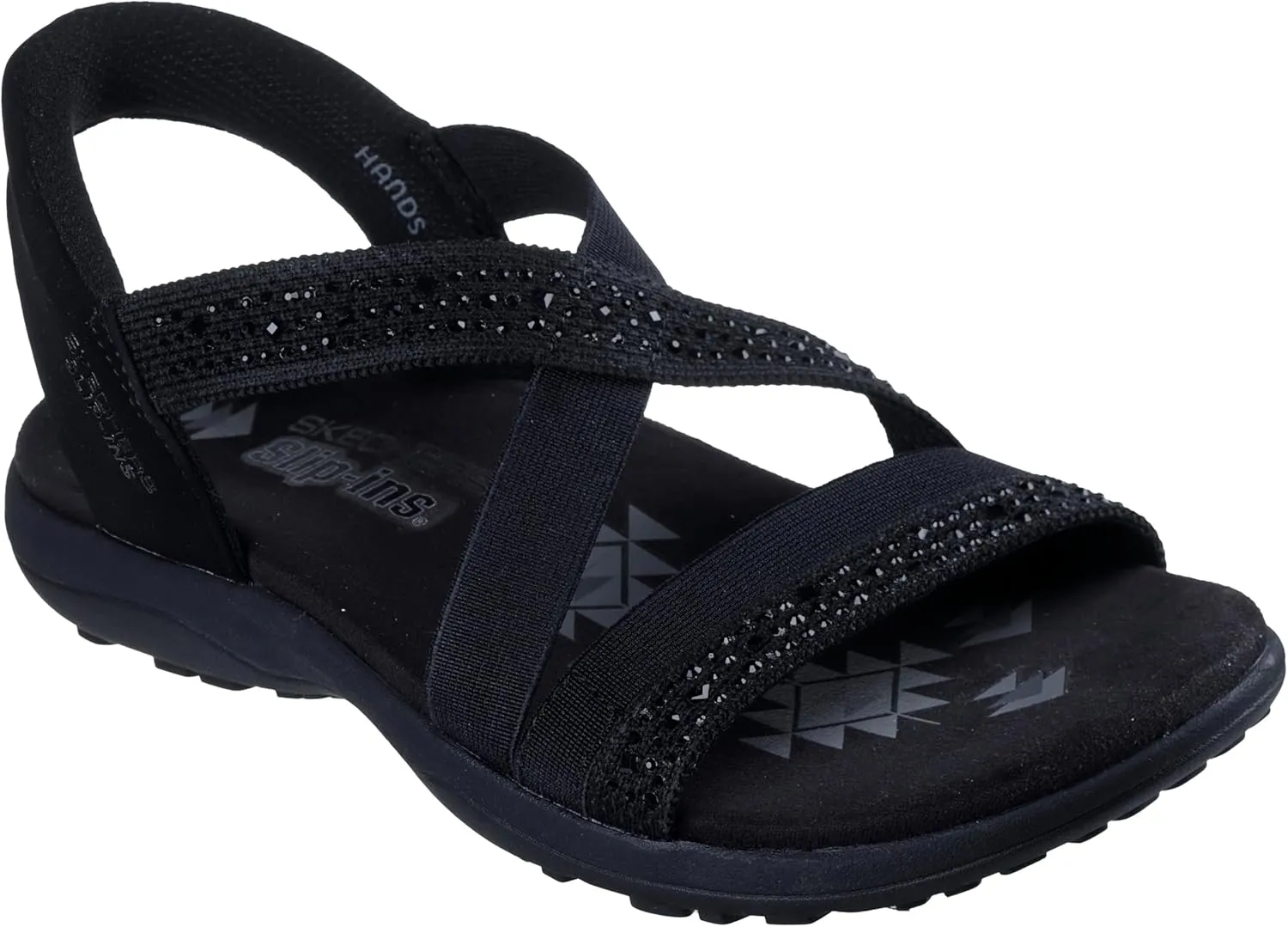 Skechers Women's Reggae Slim-Summer Sparkle Sandal