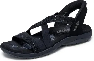 Skechers Women's Reggae Slim-Summer Sparkle Sandal
