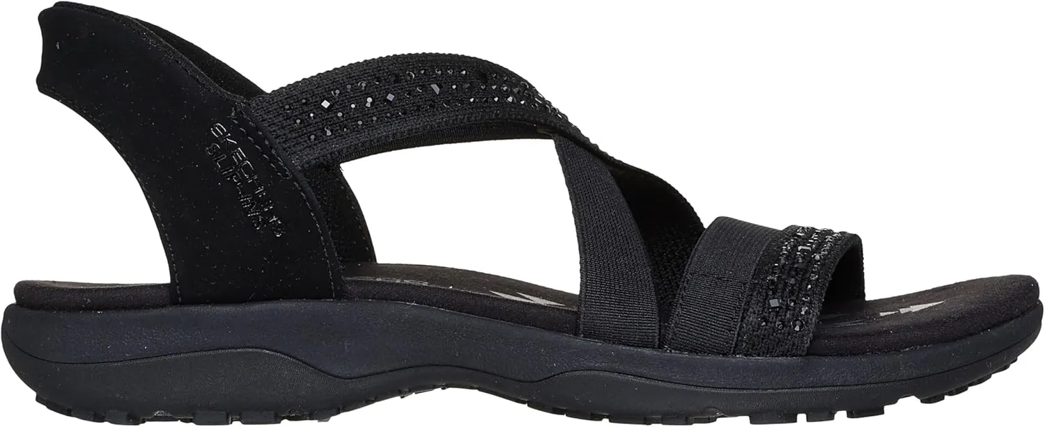 Skechers Women's Reggae Slim-Summer Sparkle Sandal