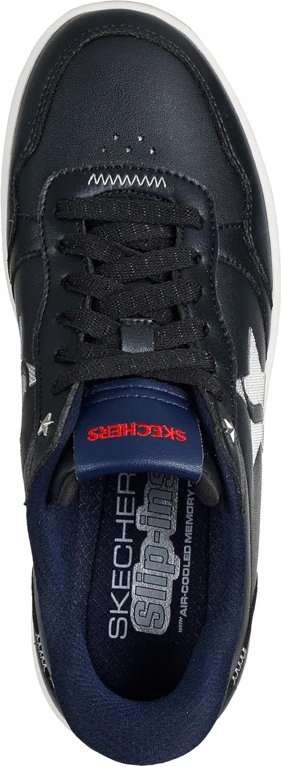 Skechers Women's Sport Court 2.0-Studded Star Hands Free Slip-ins Sneaker