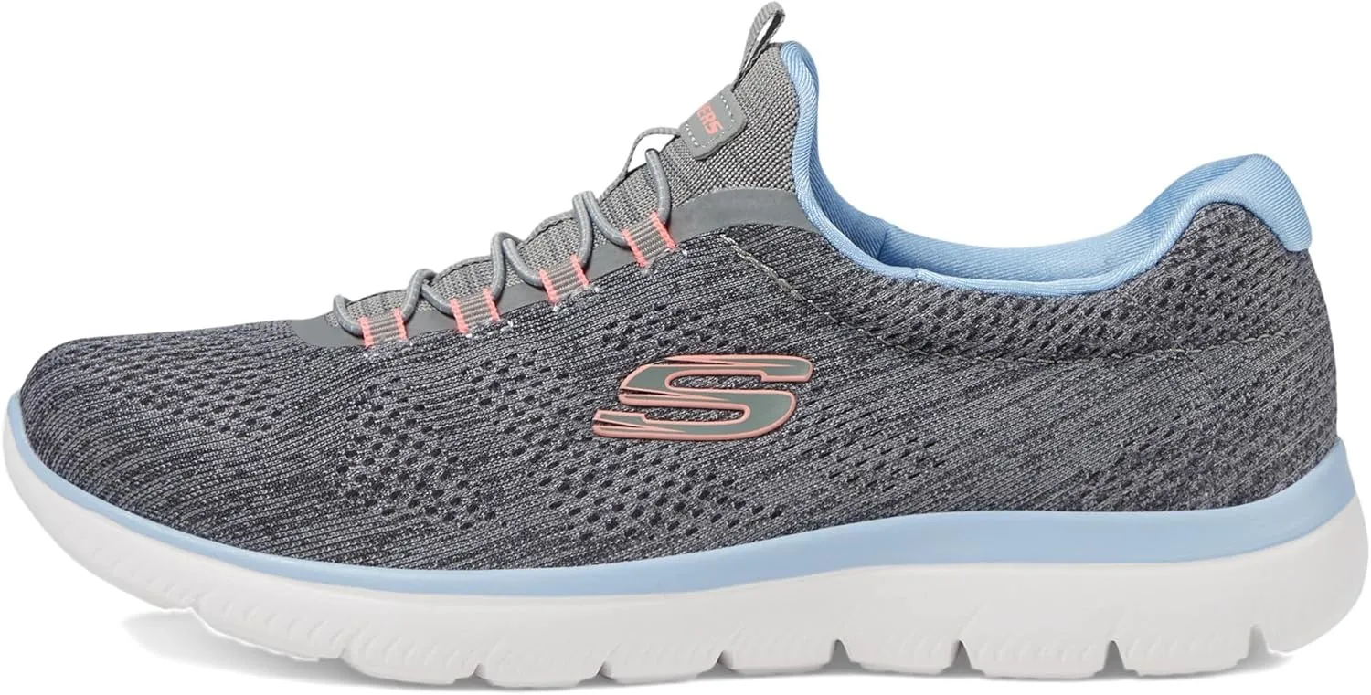 Skechers Women's, Summits - Fun Flair Sneaker - Wide Width