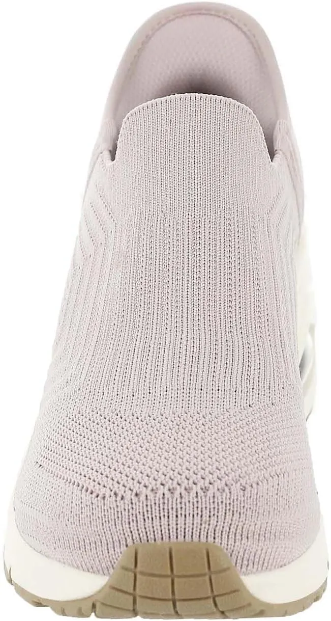 Skechers Women's Uno Wedge-Kickin' Knit Hands Free Slip-ins Sneaker