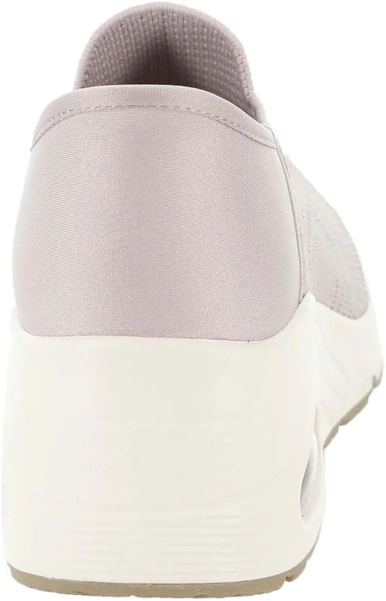 Skechers Women's Uno Wedge-Kickin' Knit Hands Free Slip-ins Sneaker