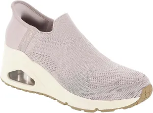 Skechers Women's Uno Wedge-Kickin' Knit Hands Free Slip-ins Sneaker