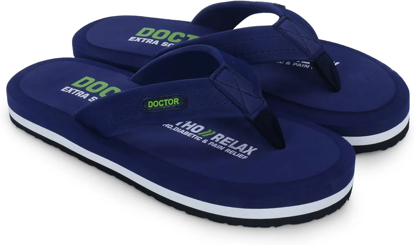 Slipper for Men's || Diabetic & Comfortable || Skid Resistant || Lightweight || Comfortable Footbed || Memory Foam Bounce Back Technology || Flip-Flop & Slippers D-32