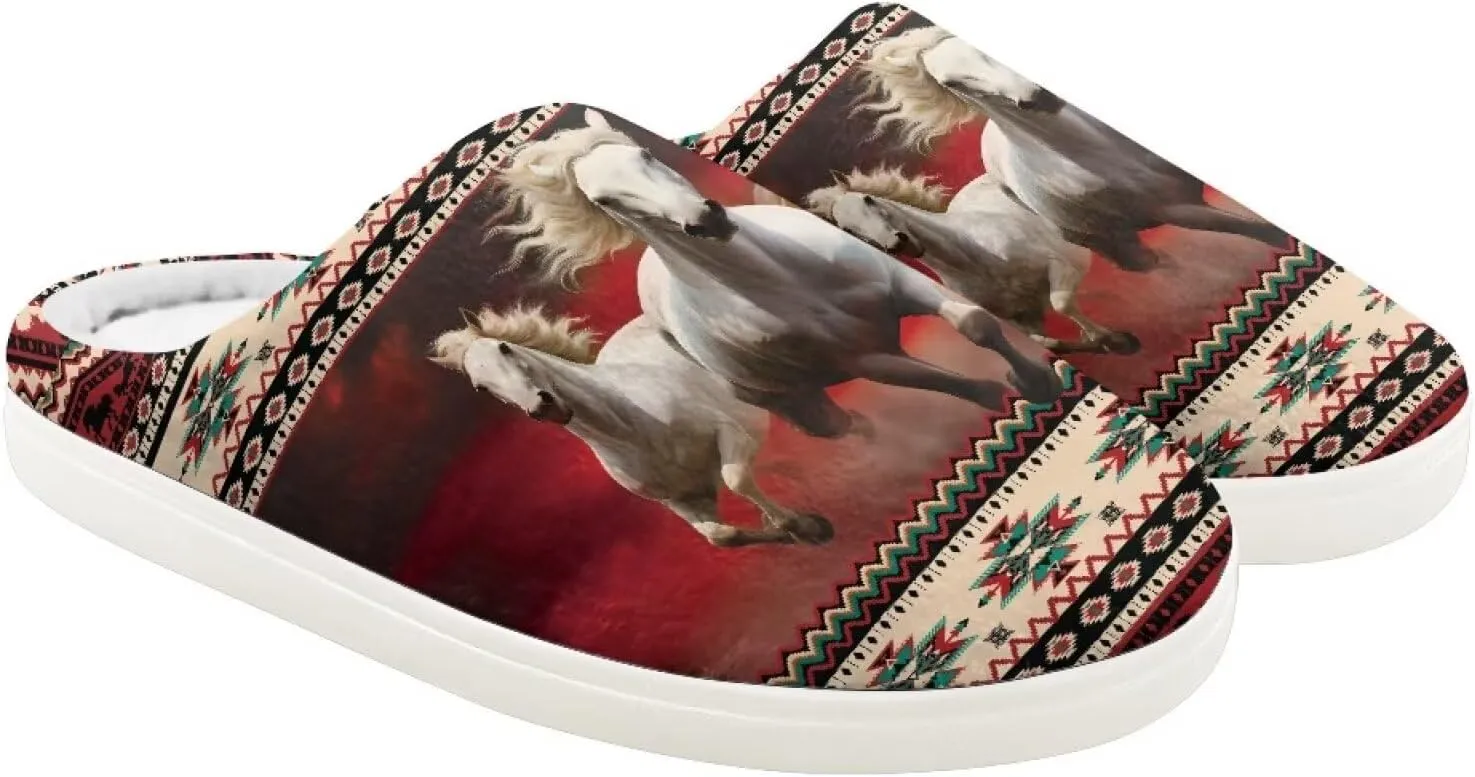 Slippers for Girls Boys Kids Warm Winter Indoor Bedroom Fluffy Slippers Slip-on Shoes Size 9-14.5