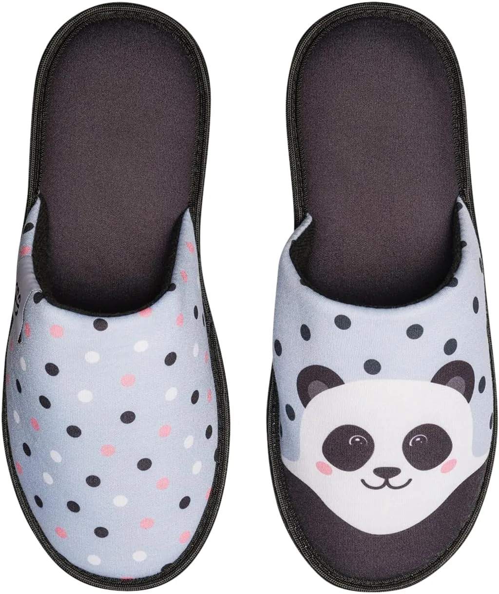 Slippers for Women, Men & Kids Memory Foam Funny Designs Unicorn Music Rainbow Comics Games Gift