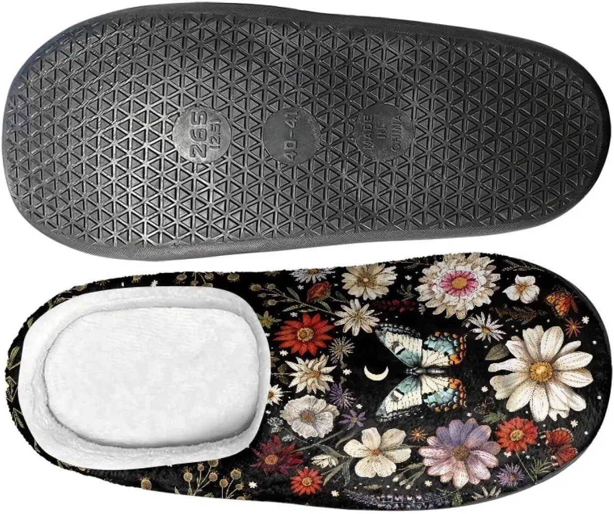 Slippers for Women Men Non Skid House Slippers Slip On Slippers with Removable Soles for Indoor Outdoor
