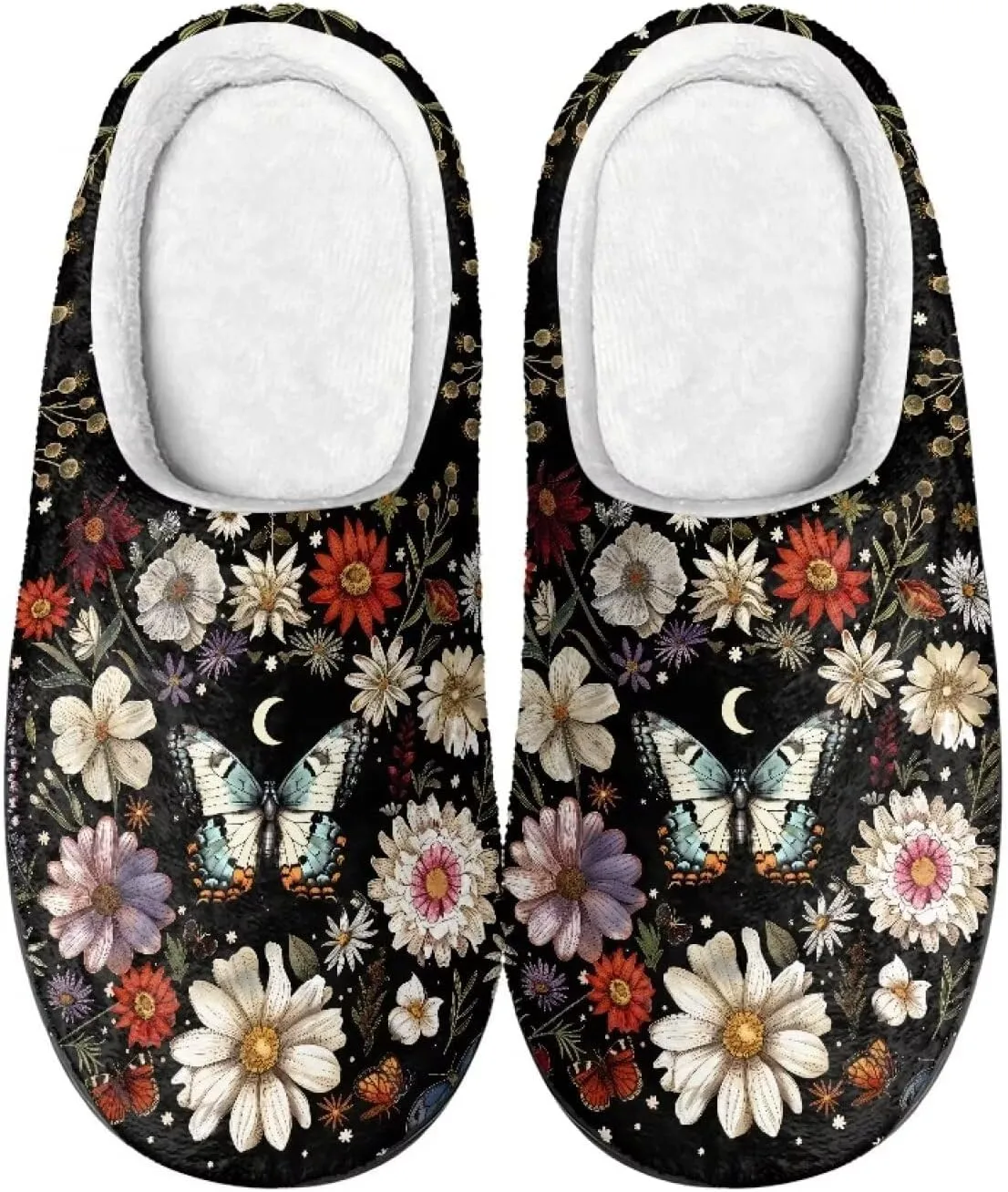 Slippers for Women Men Non Skid House Slippers Slip On Slippers with Removable Soles for Indoor Outdoor