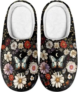 Slippers for Women Men Non Skid House Slippers Slip On Slippers with Removable Soles for Indoor Outdoor