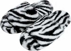 Snoozies Fuzzy Open Toe Slippers for Women - Cute, Comfy Pedi Slides for Women with Non-Skid Sole - Indoor House Spa Shoes - Ladies Pedicure Slippers