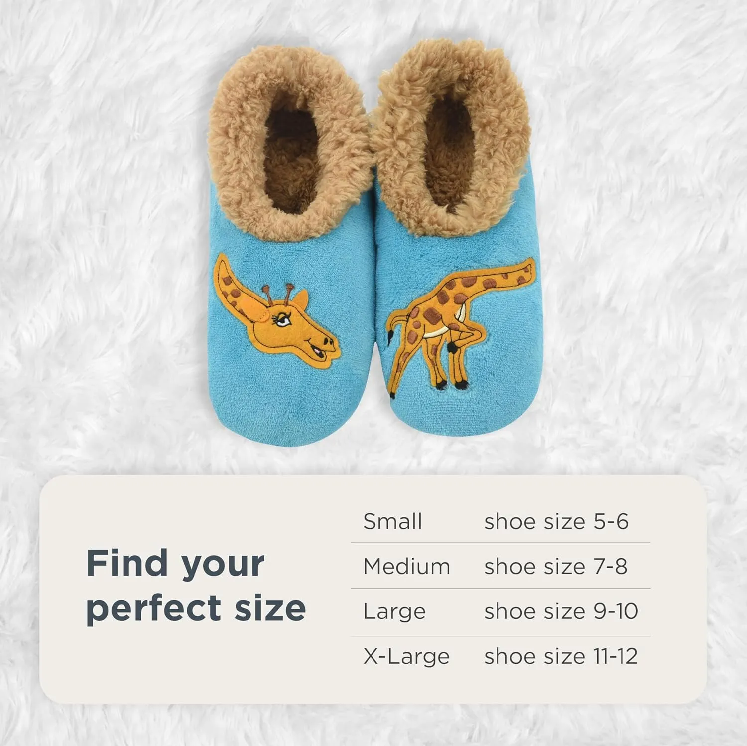 Snoozies Pairable Slipper Socks - Slippers for Women, Non-Slip Fuzzy Slipper Socks