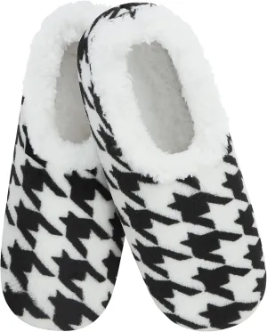 Snoozies Sherpa-Lined Slipper Socks - Fuzzy and Cute Slippers for Women with Non-Slip Sole - Ladies Warm Slippers