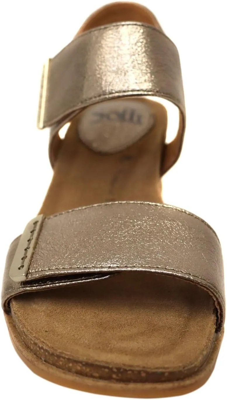 Sofft Women's Verdi II Wedge Sandal, Luggage, 6