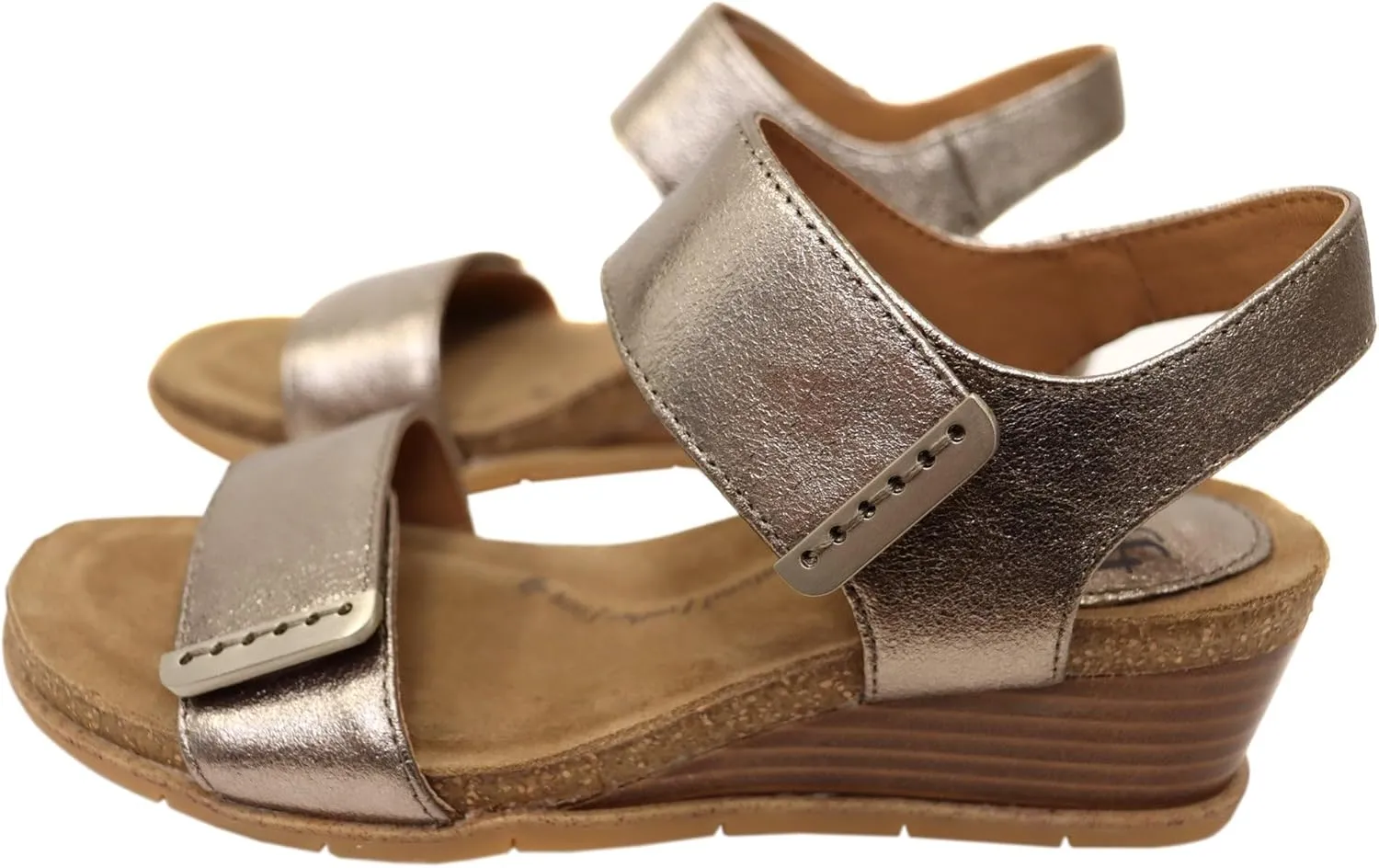Sofft Women's Verdi II Wedge Sandal, Luggage, 6