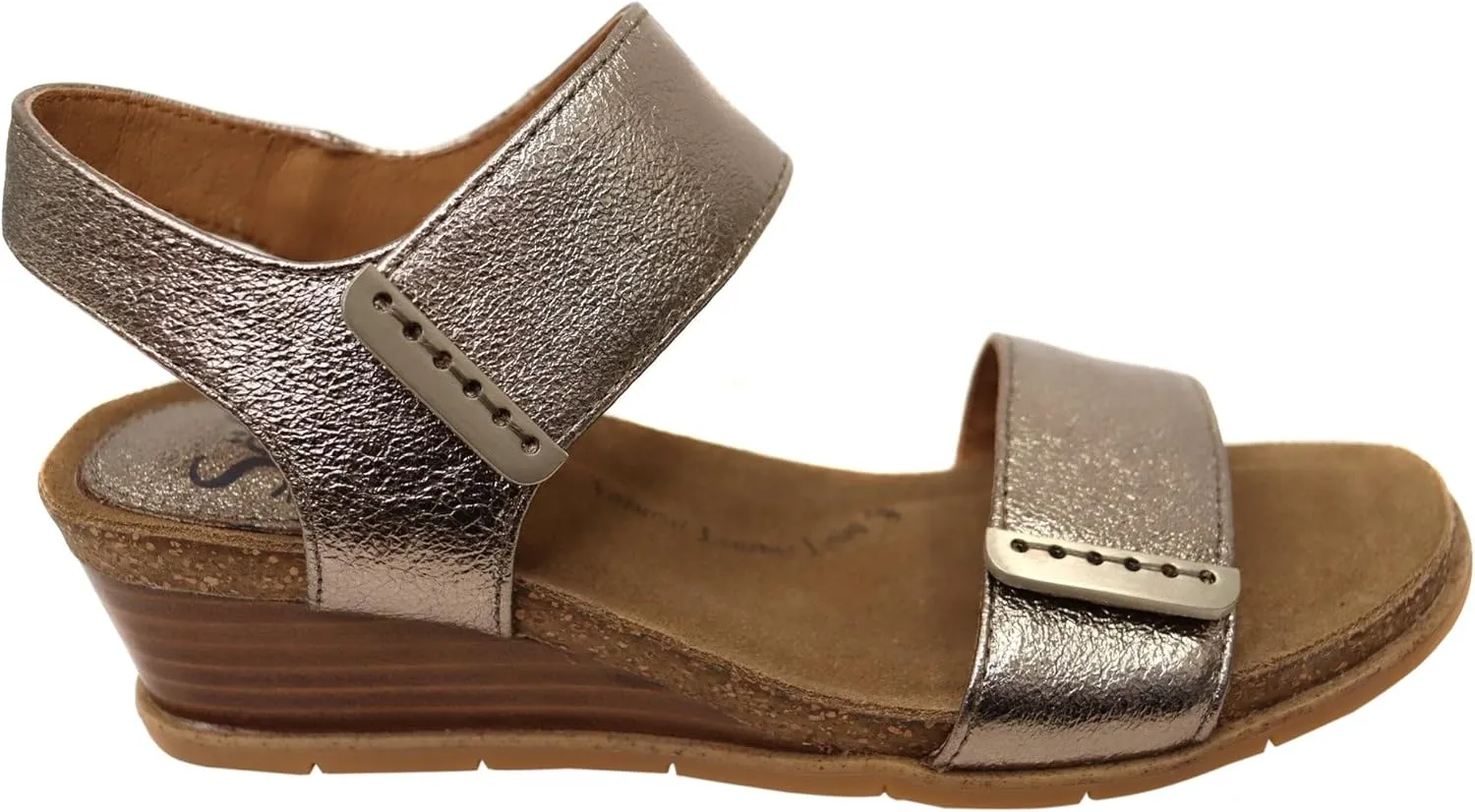 Sofft Women's Verdi II Wedge Sandal, Luggage, 6