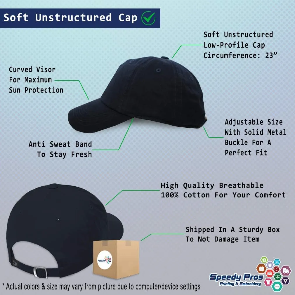 Soft Baseball Cap Deck Hand Anchor Boat Silver Embroidery Others Ship Cotton Anchor Dad Hats for Men & Women