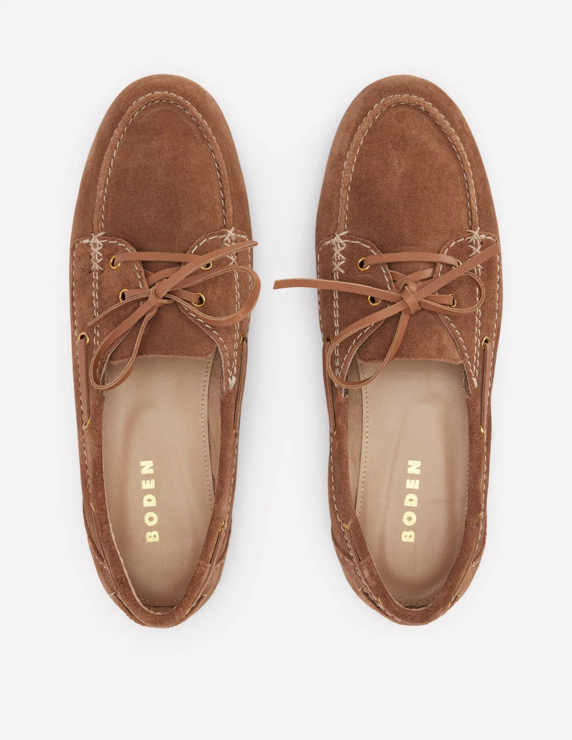 Soft Deck Shoes-Tan