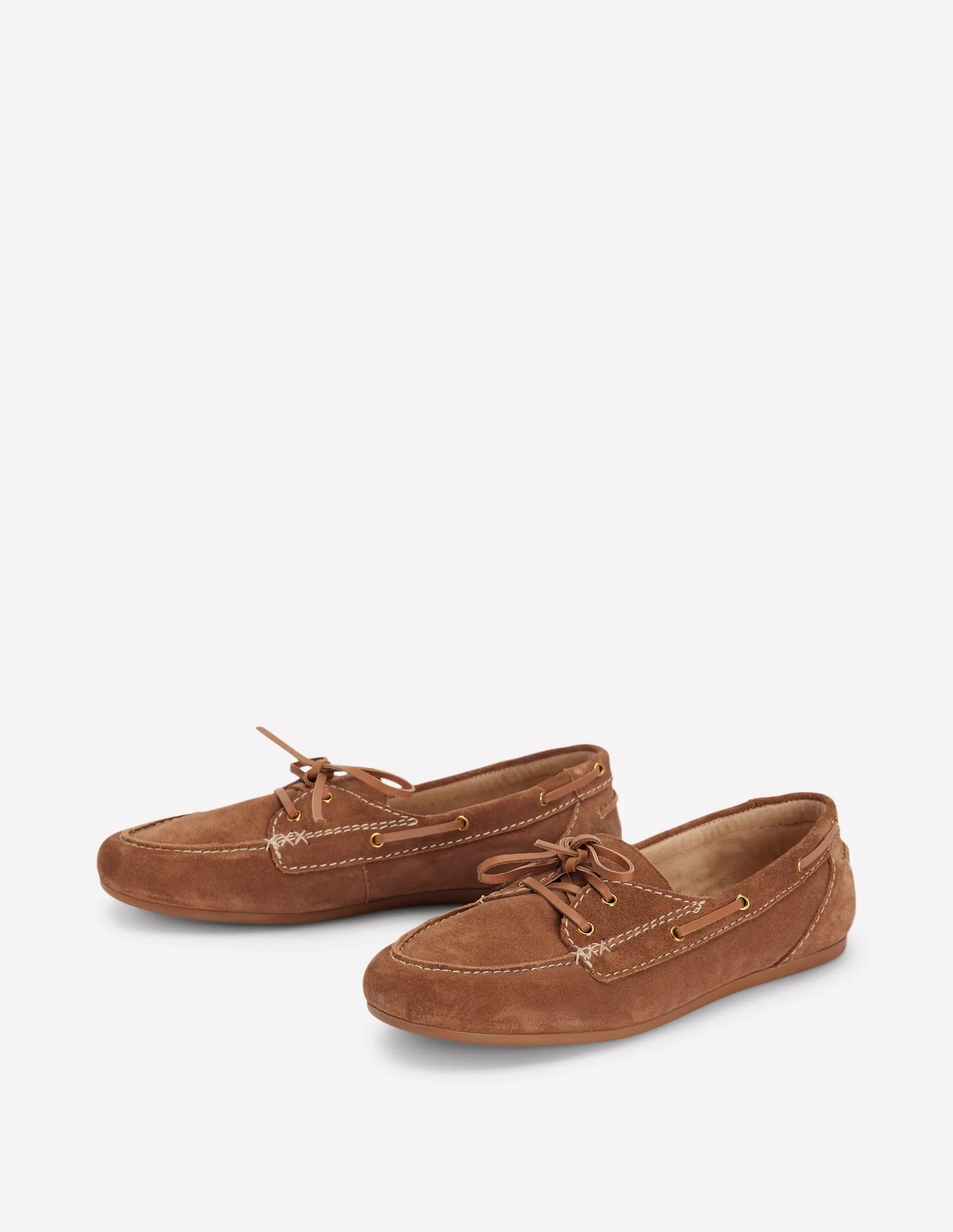 Soft Deck Shoes-Tan