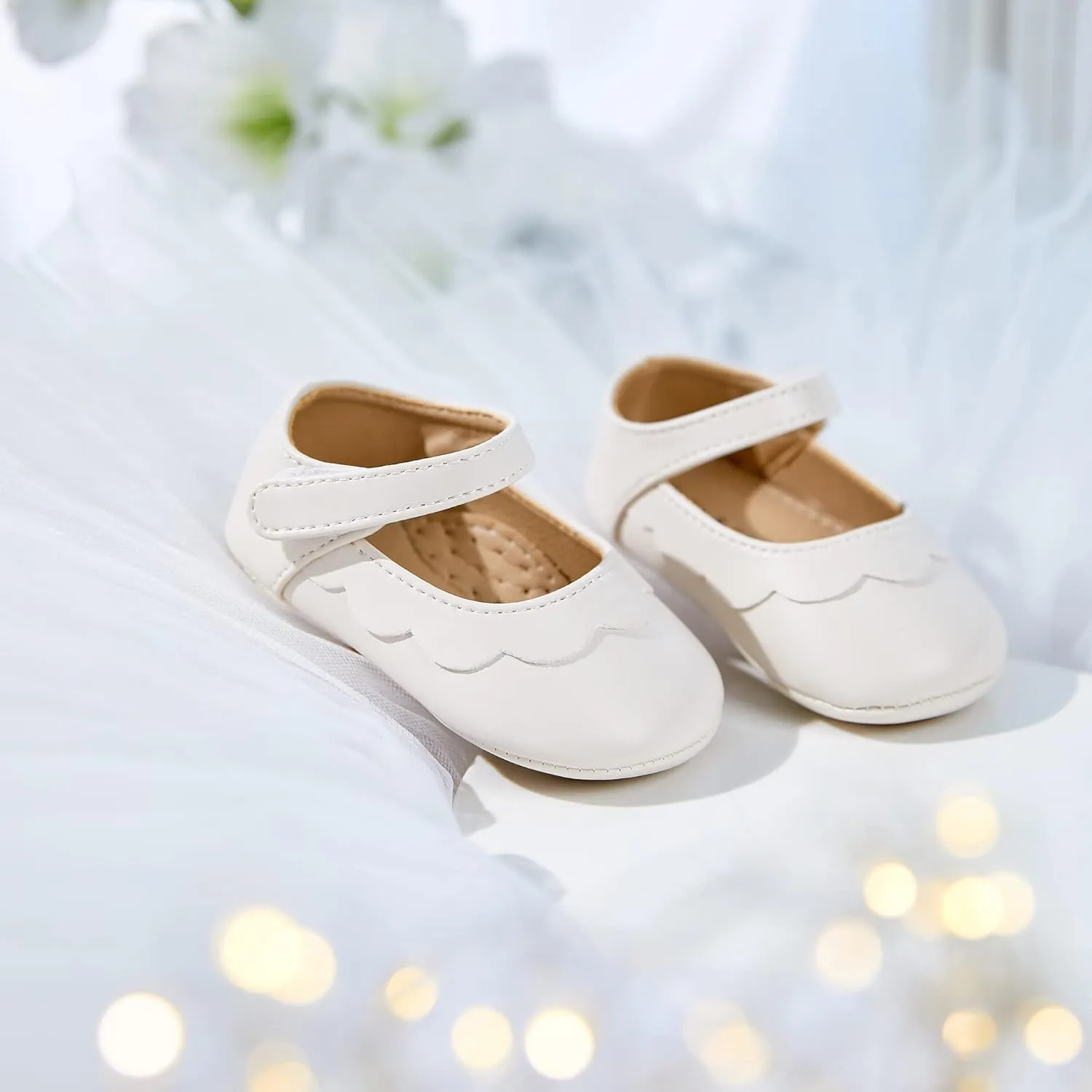 Soft Sole Baby Shoes - Infant Baby Walking Shoes Moccasins Rubber Sole Crib Shoes