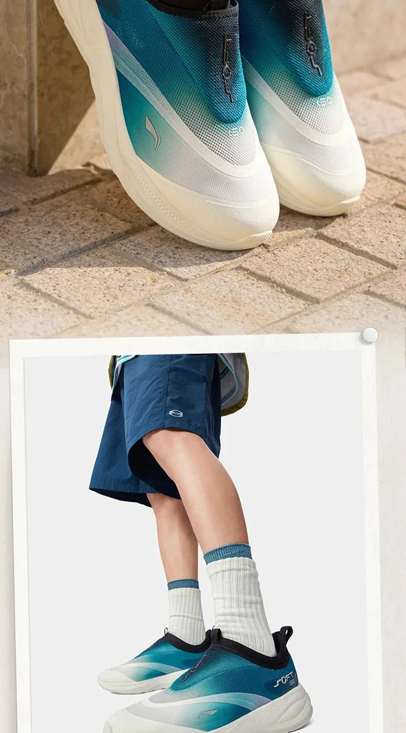 Soft Thick Comfortable SOFT AGLV005 2 COMFOAM Shoes Free returns Casual Members-only deal Shoes GO Men Sports Li-Ning Walking Wearable Heel LiNing Slip-on