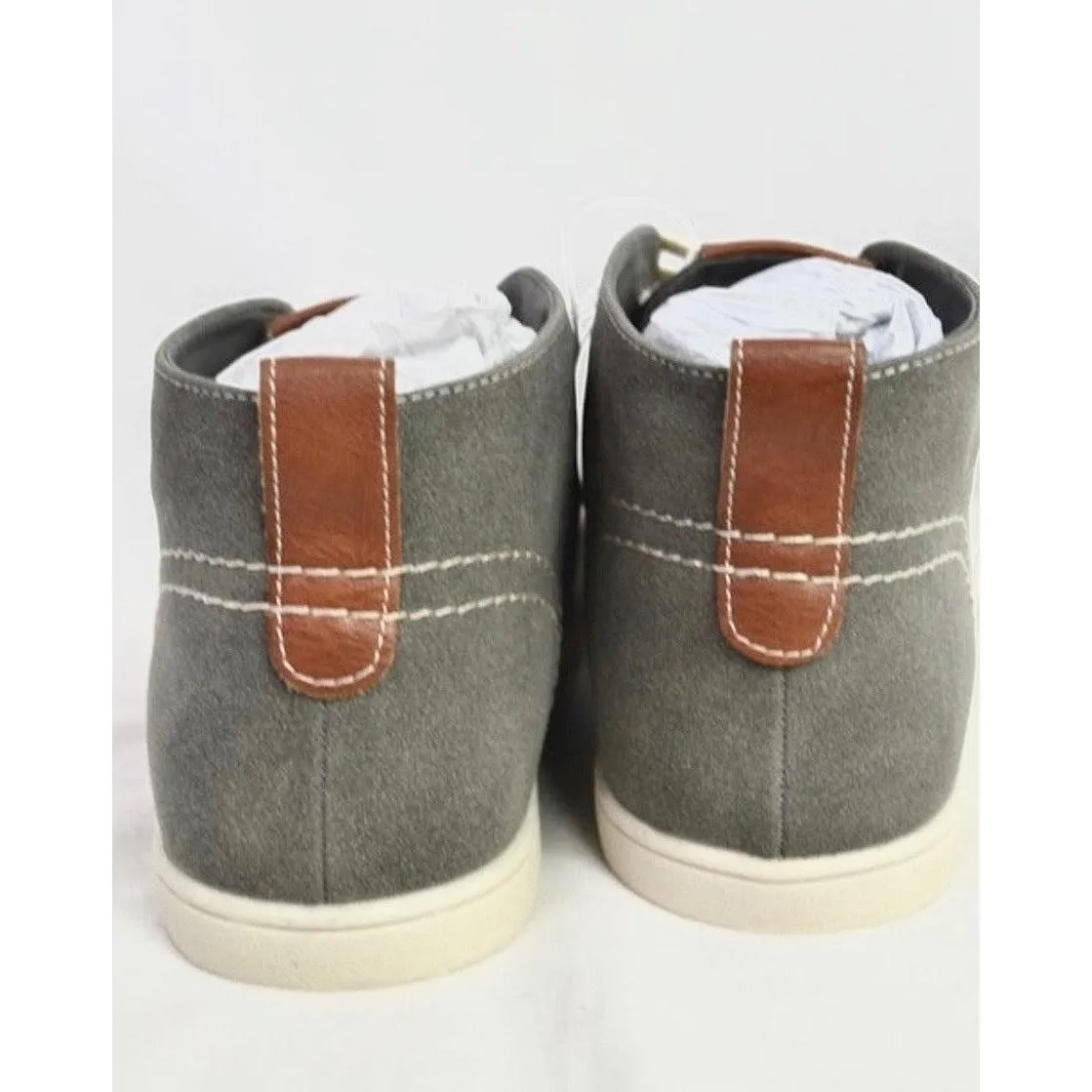 SoHo Men's Cobbler Reece Boat Shoes  Grey 7