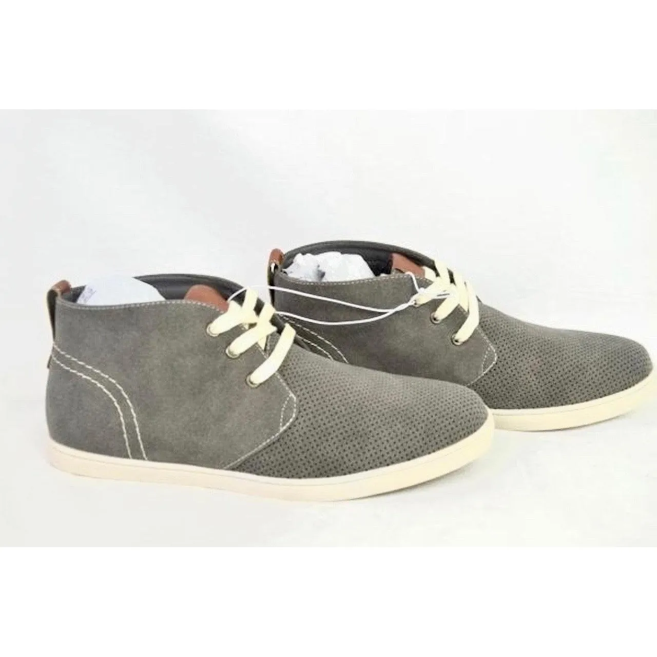 SoHo Men's Cobbler Reece Boat Shoes  Grey 7