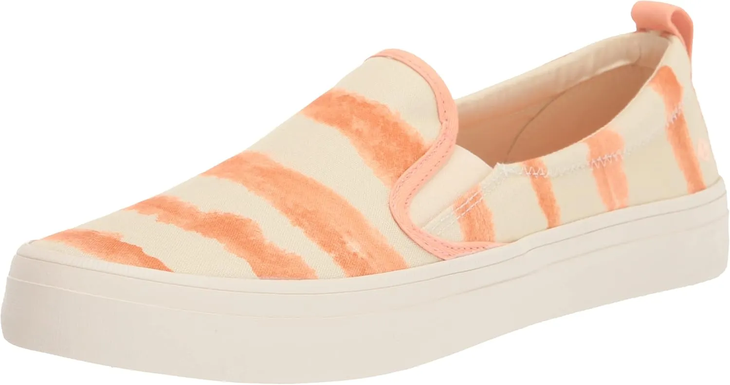 Sperry Unisex-Adult Crest Vibe Breton Stripe Sneaker