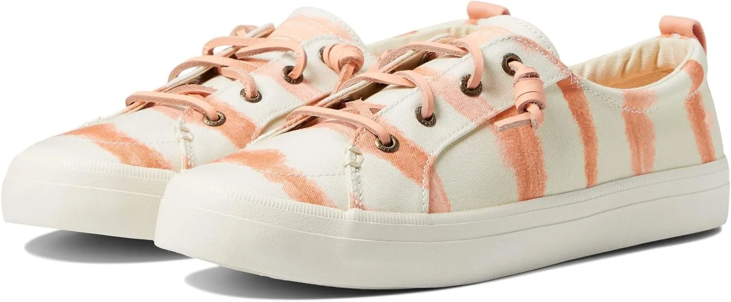 Sperry Unisex-Adult Crest Vibe Breton Stripe Sneaker