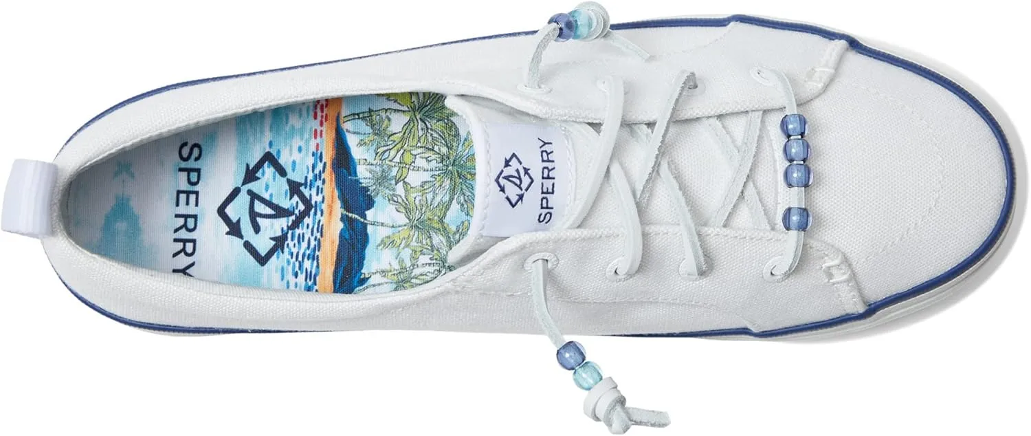 Sperry Women's Crest Vibe Seacycled Boat Shoe