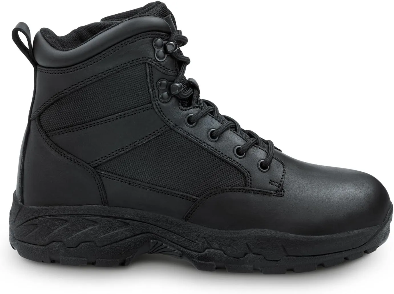 SR Max Jasper, Men's, Black, Soft Toe, Side-Zip, Slip Resistant Tactical Work Boot