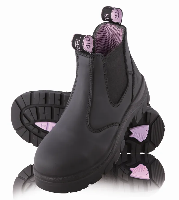 Steel Blue Ladies Hobart Elastic Side Safety Boot