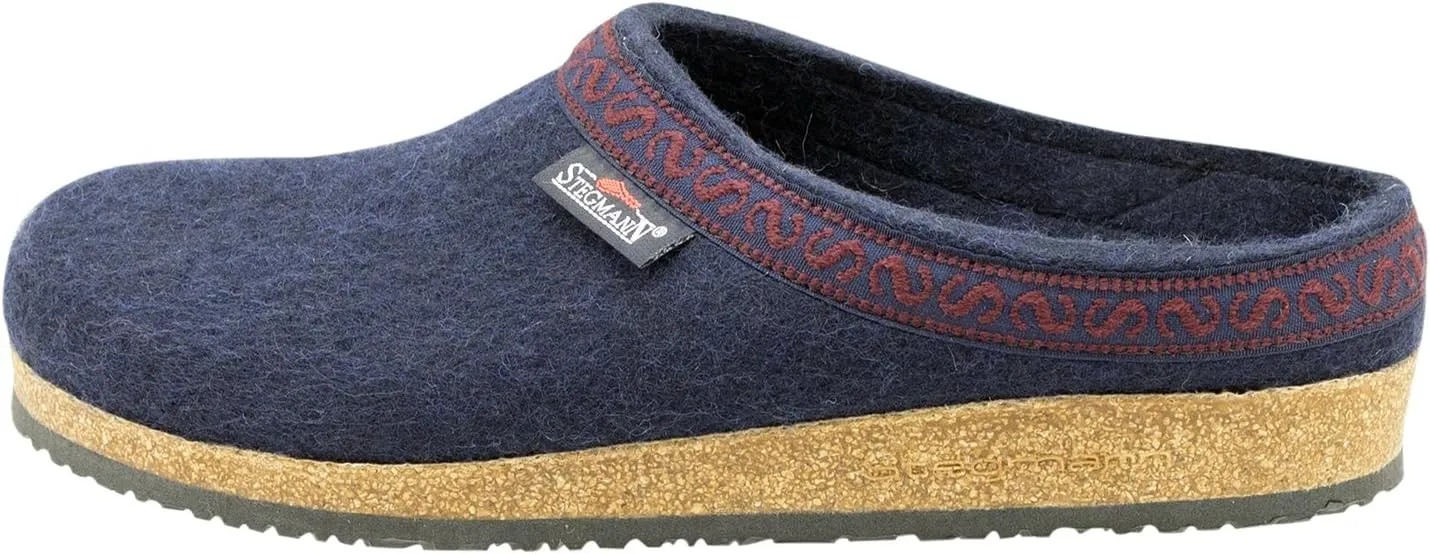 Stegmann Men's Wool Felt Clog with Cork Sole