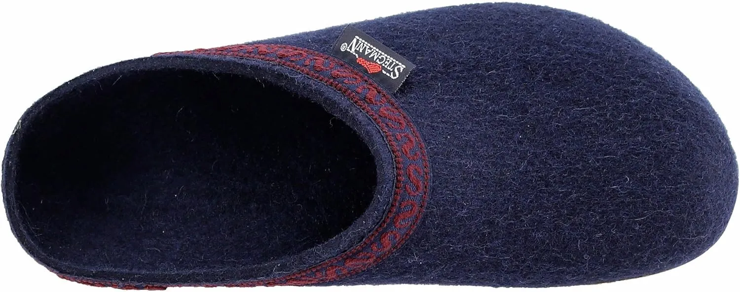 Stegmann Men's Wool Felt Clog with Cork Sole