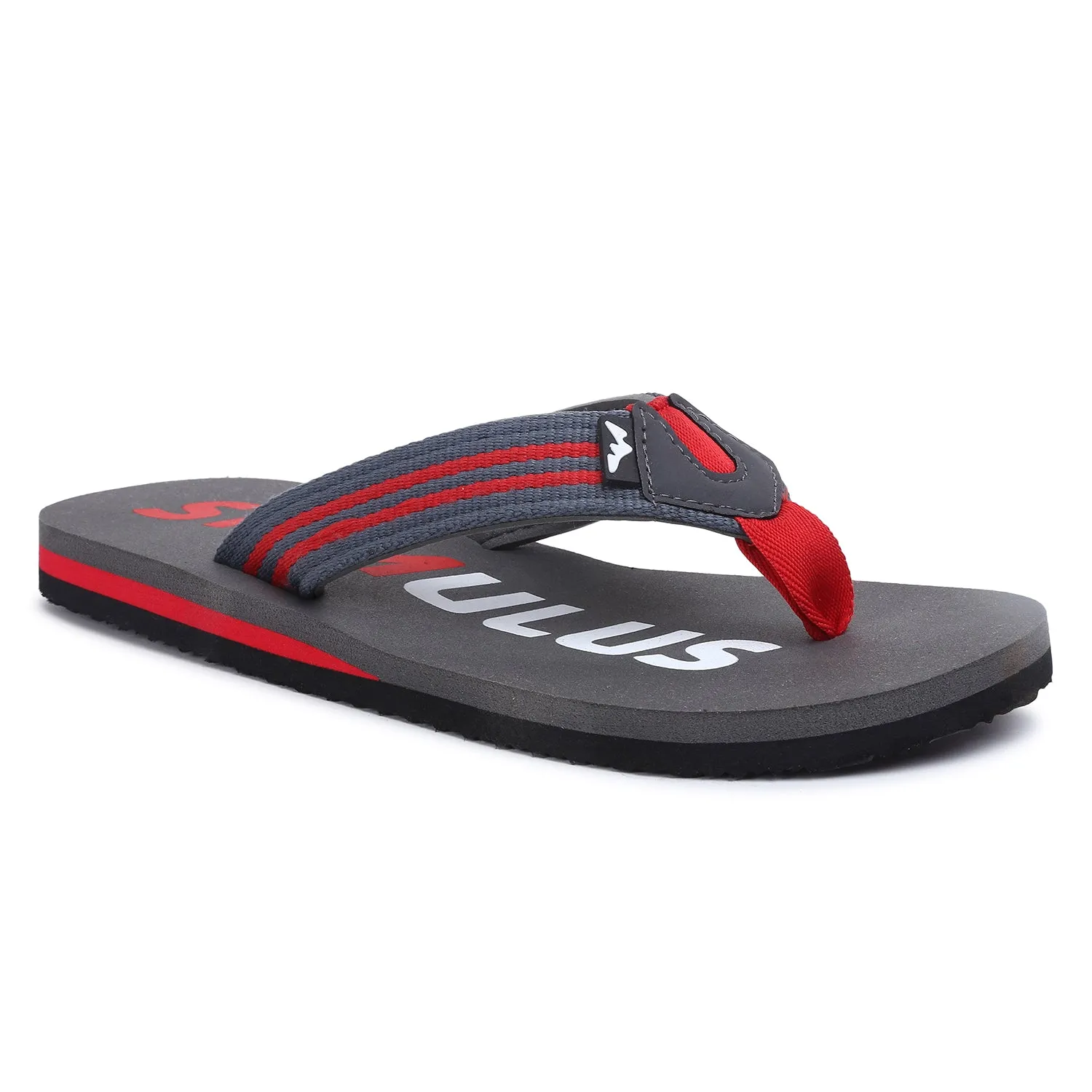 Stimulus FBSTG3005AP Grey Ultra-Comfortable And Stylish Lightweight Casual Flip Flops For Men