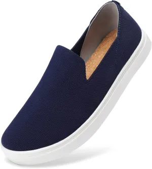 STQ Slip on Shoes for Women Breathable Fashion Sneakers Comfortable Knit Casual Shoes