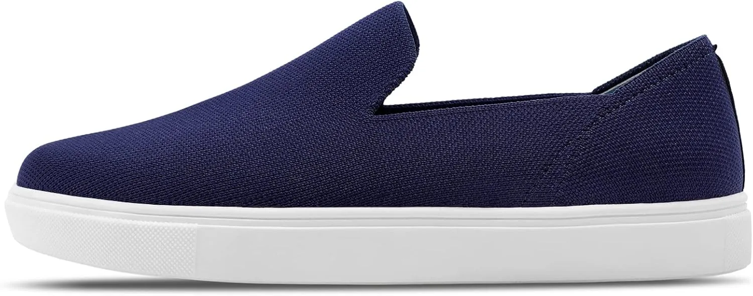 STQ Slip on Shoes for Women Breathable Fashion Sneakers Comfortable Knit Casual Shoes