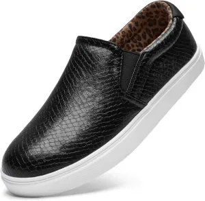 STQ Slip On Shoes for Women Comfort Fall Loafers Soft Business Casual Sneakers