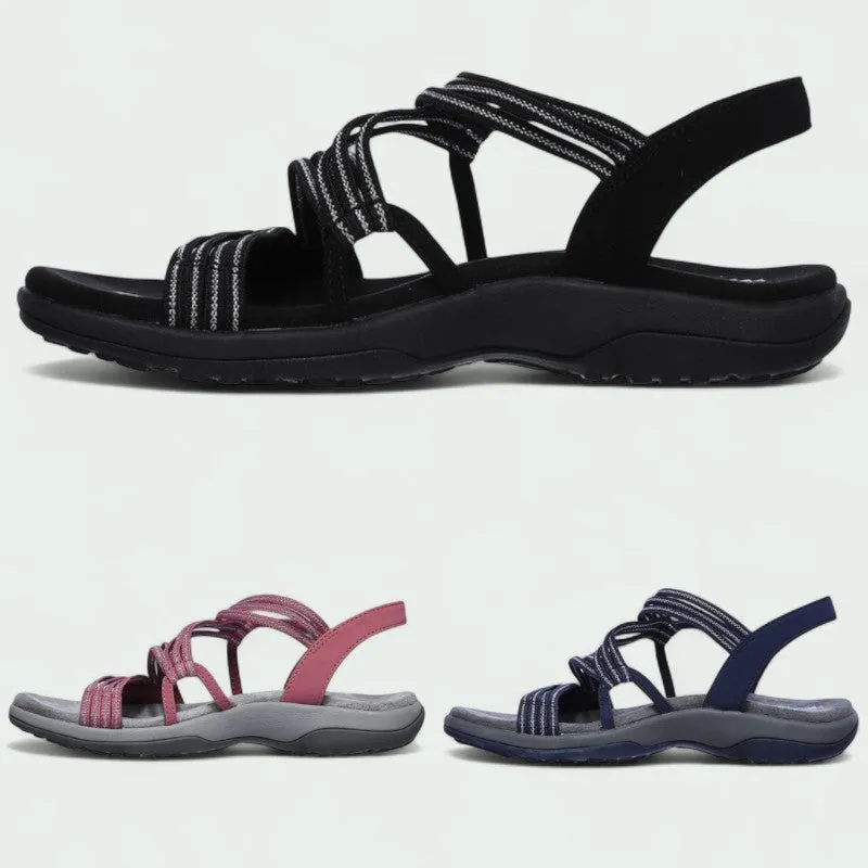 Strazoro | Supportive Walking Sandals for Women with Elastic Straps (Women)
