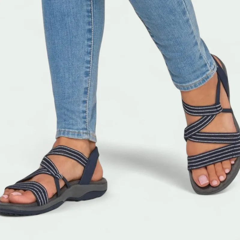 Strazoro | Supportive Walking Sandals for Women with Elastic Straps (Women)