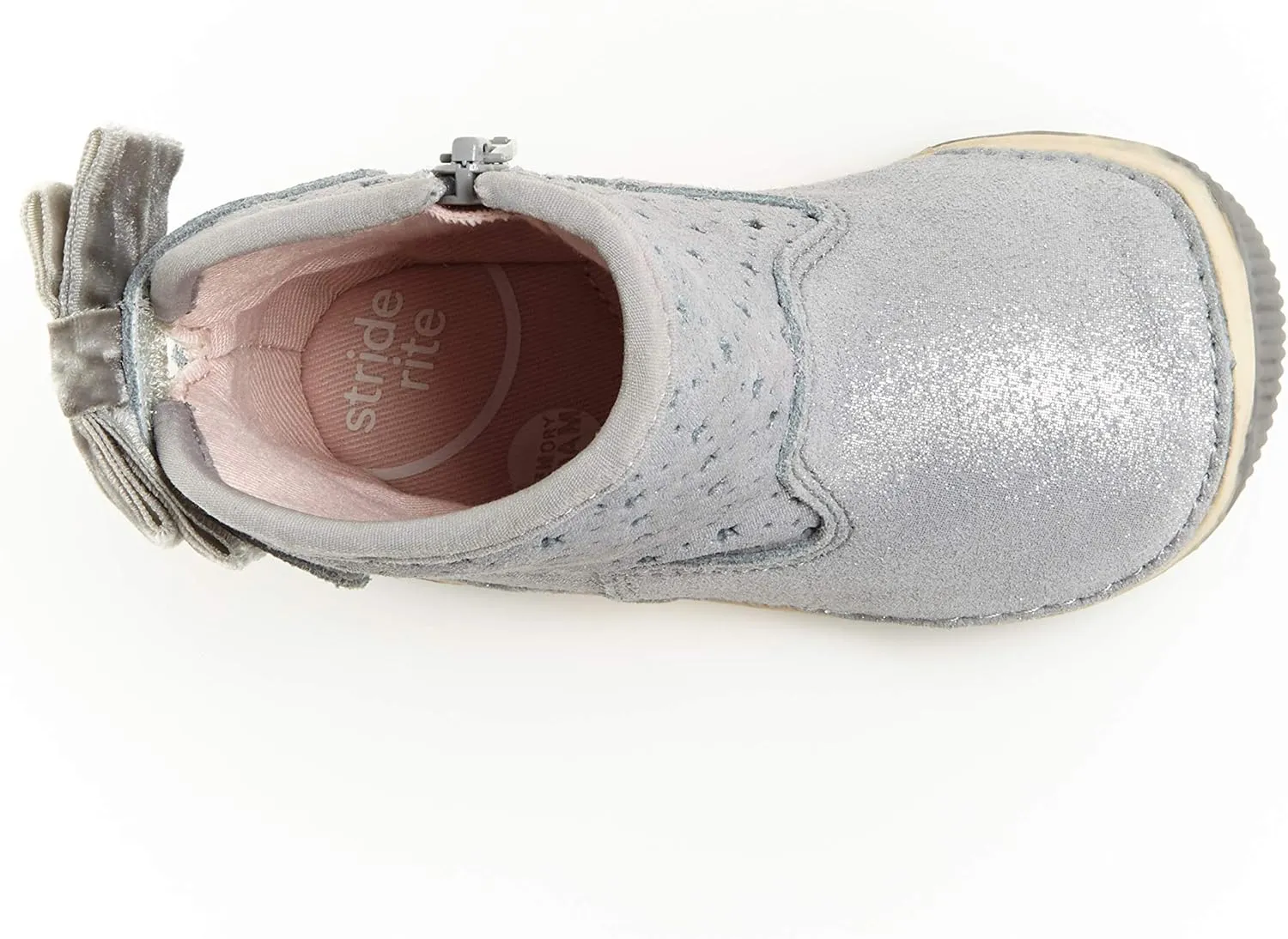 Stride Rite Girl's SRT Angie Bootie First Walker Shoe