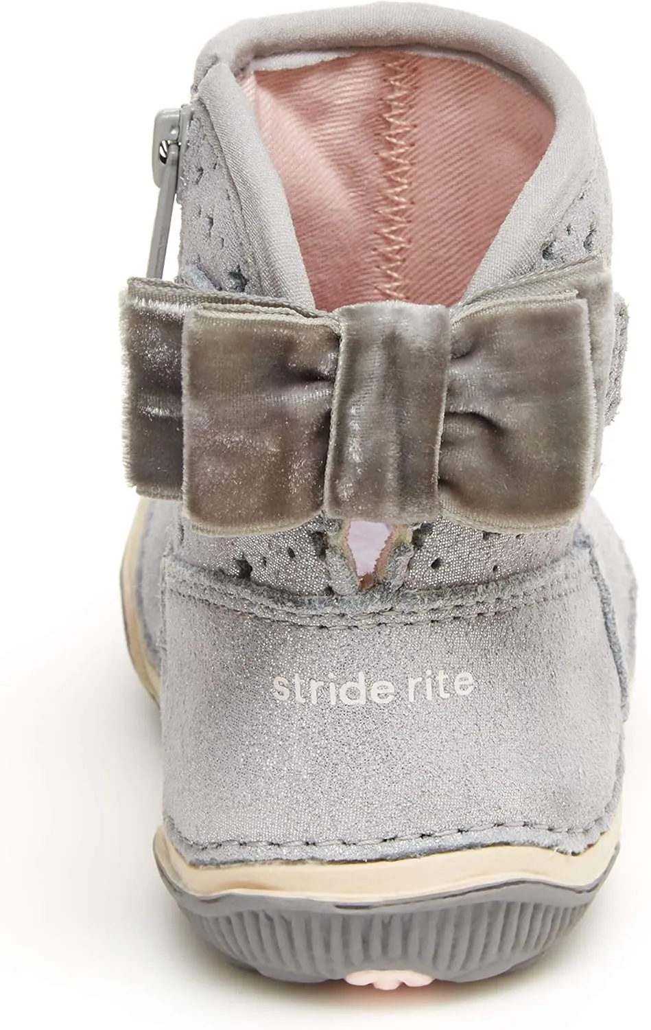 Stride Rite Girl's SRT Angie Bootie First Walker Shoe