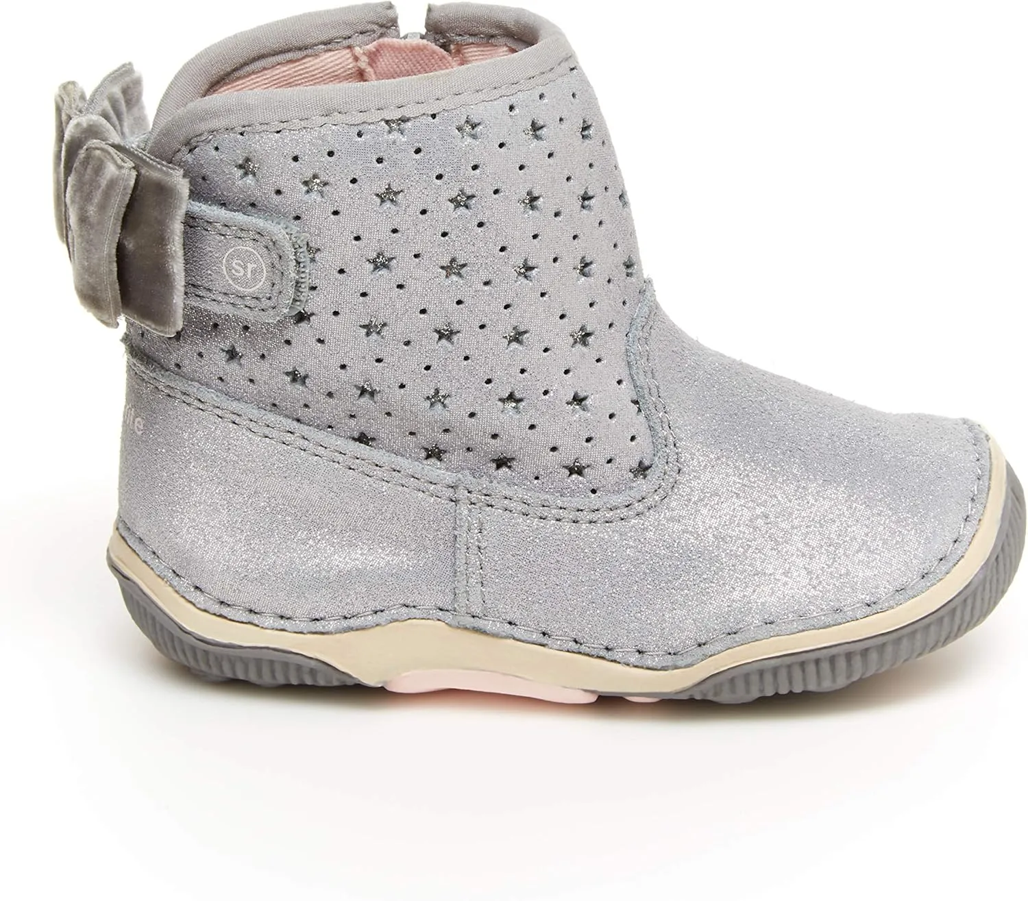 Stride Rite Girl's SRT Angie Bootie First Walker Shoe