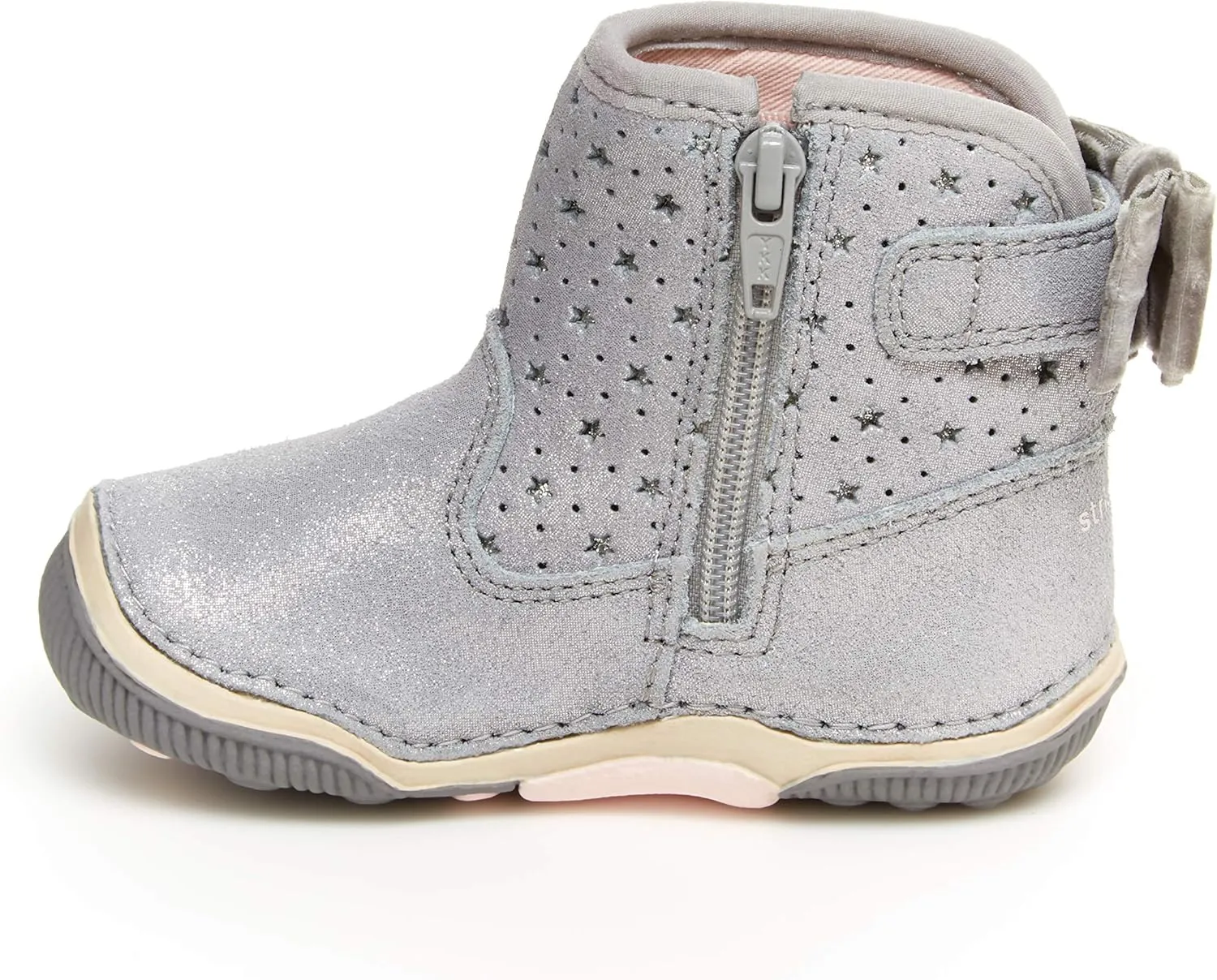 Stride Rite Girl's SRT Angie Bootie First Walker Shoe