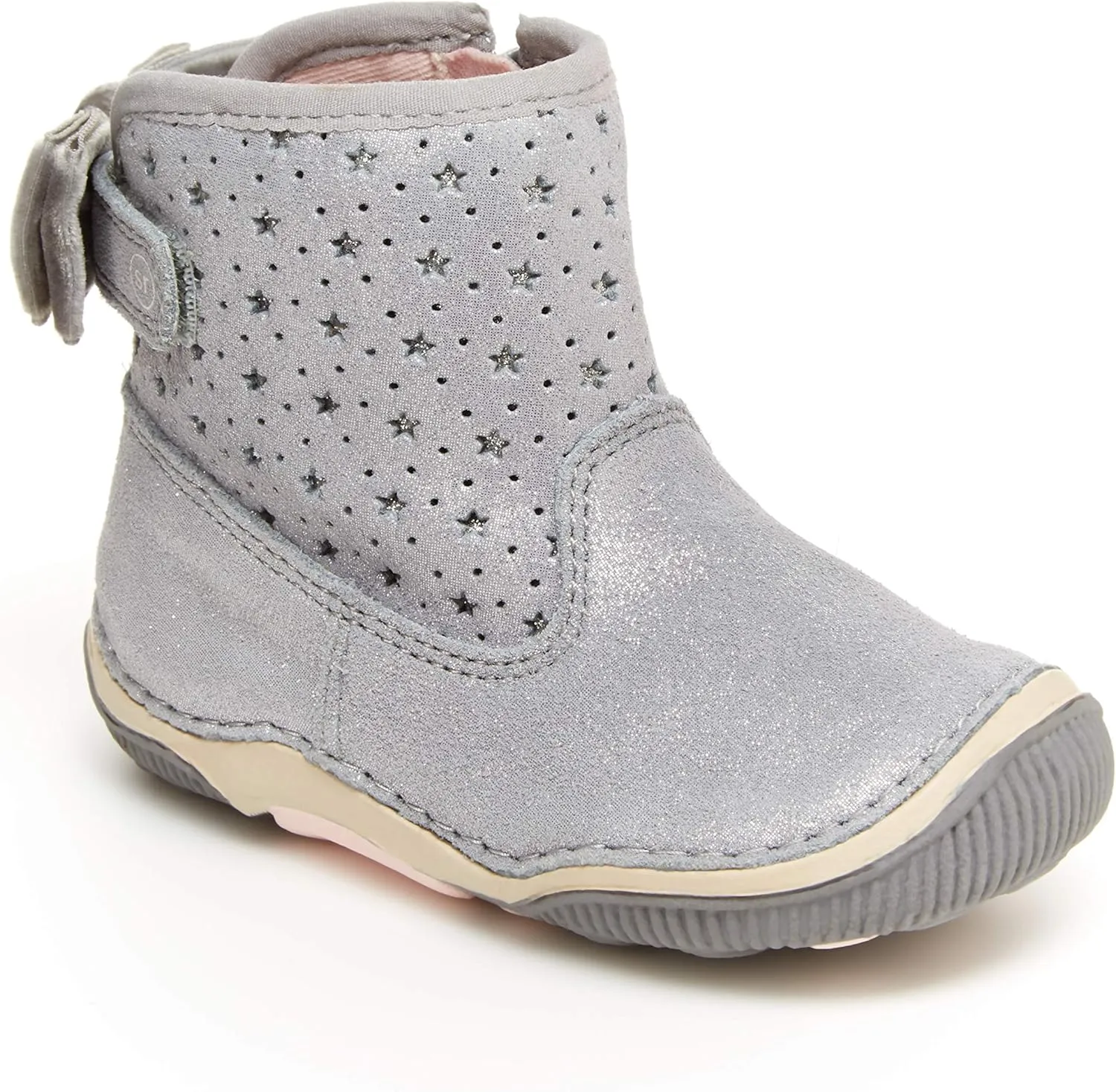 Stride Rite Girl's SRT Angie Bootie First Walker Shoe