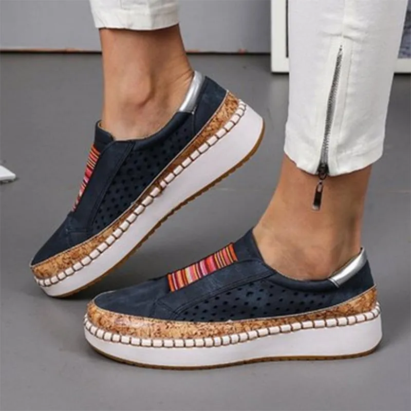 Suede Slip-On Sneakers | Lightweight | Breathable Fit