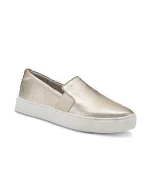Swift Gold Leather Shoes